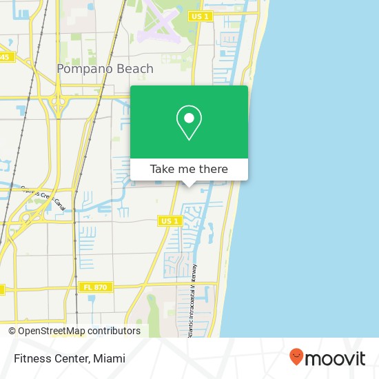 Fitness Center map