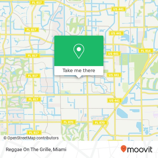 Mapa de Reggae On The Grille