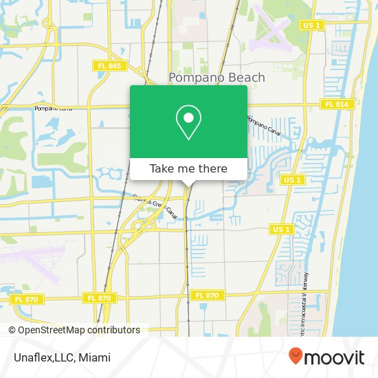 Mapa de Unaflex,LLC