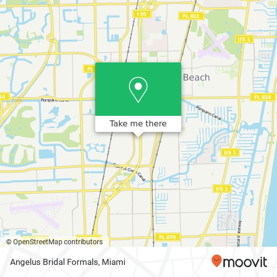 Mapa de Angelus Bridal Formals