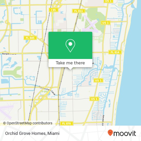 Orchid Grove Homes map