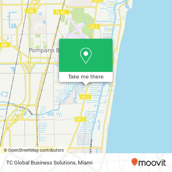 TC Global Business Solutions map