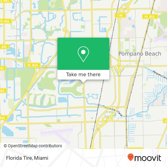 Florida Tire map