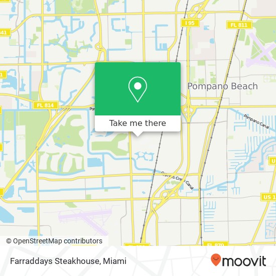 Mapa de Farraddays Steakhouse