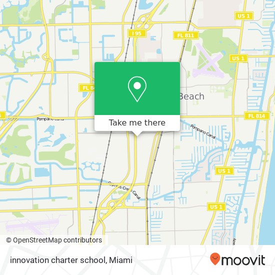 innovation charter school map