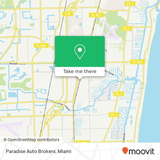 Mapa de Paradise Auto Brokers