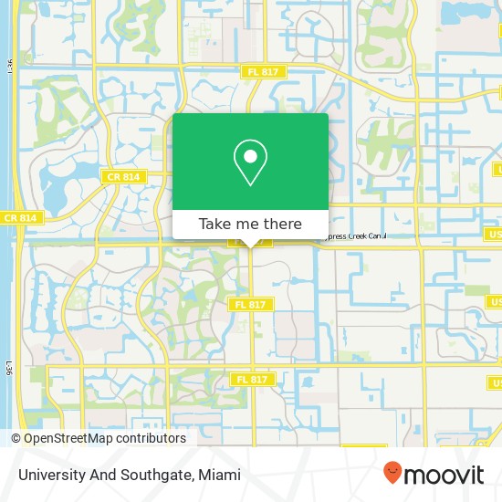 Mapa de University And Southgate