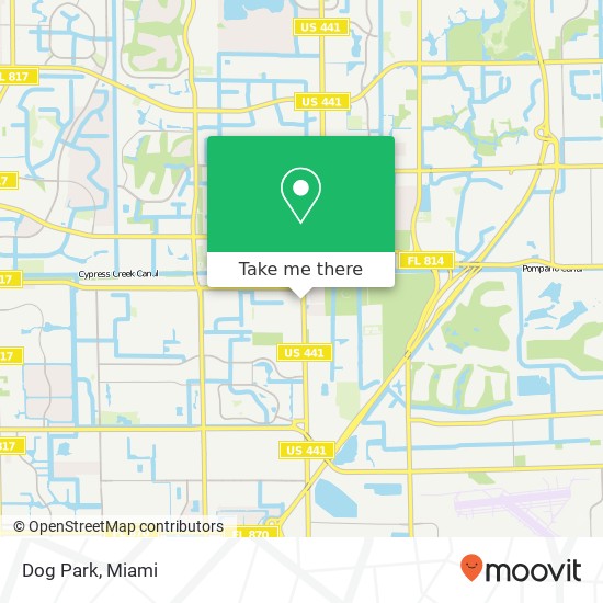 Dog Park map