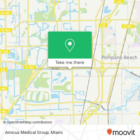 Mapa de Amicus Medical Group