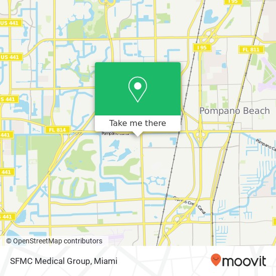 SFMC Medical Group map