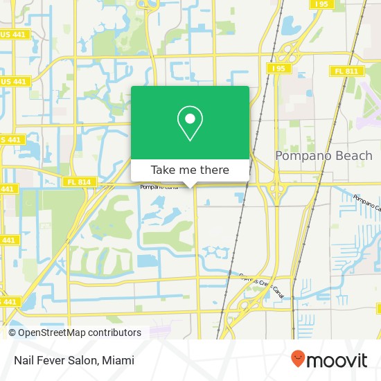 Nail Fever Salon map