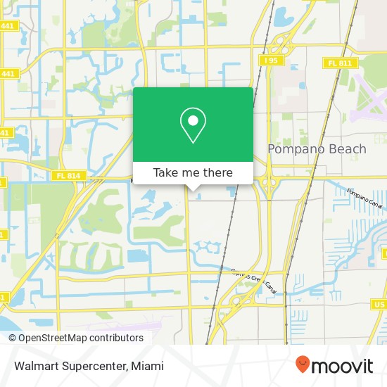 Walmart Supercenter map