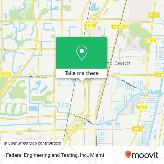 Federal Engineering and Testing, Inc. map