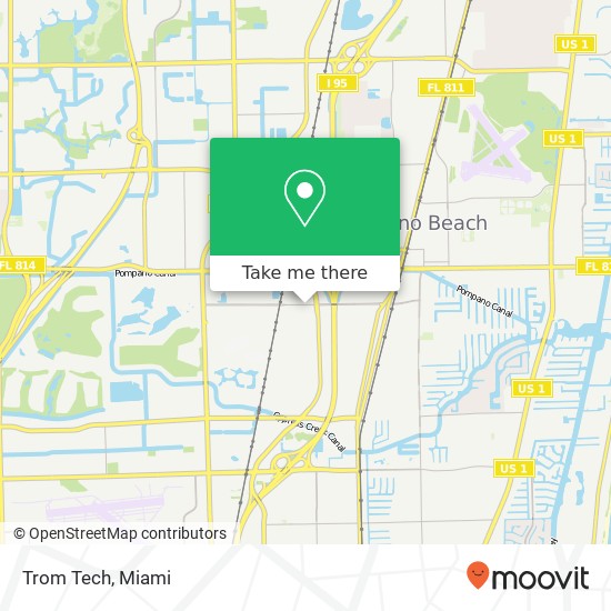 Trom Tech map