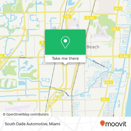 Mapa de South Dade Automotive