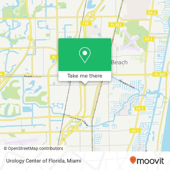 Urology Center of Florida map