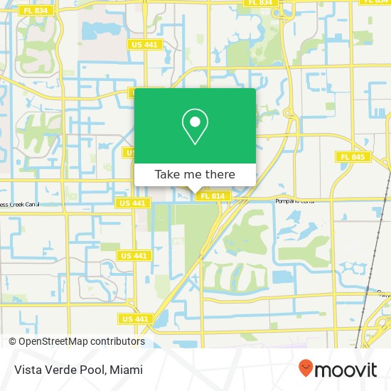 Vista Verde Pool map