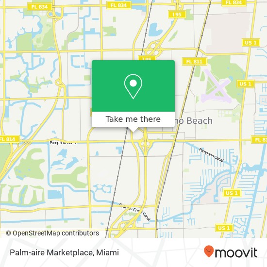 Palm-aire Marketplace map