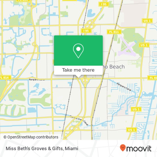 Miss Beth's Groves & Gifts map