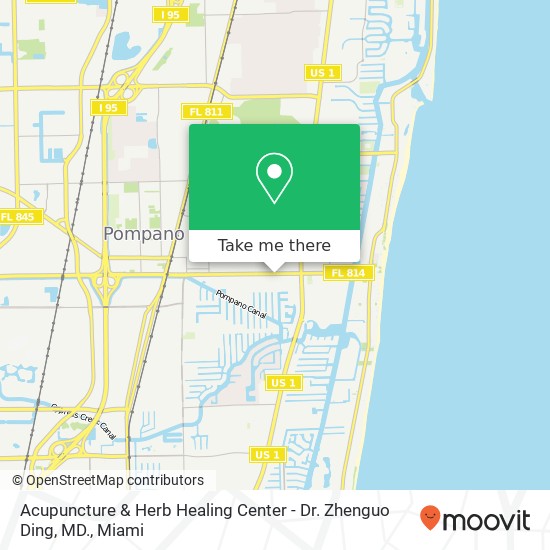 Acupuncture & Herb Healing Center - Dr. Zhenguo Ding, MD. map