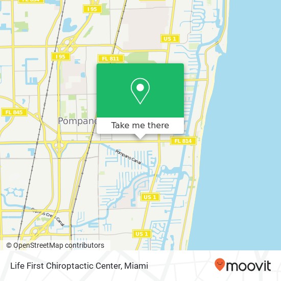 Mapa de Life First Chiroptactic Center