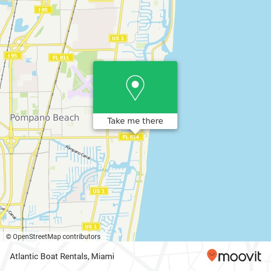 Atlantic Boat Rentals map