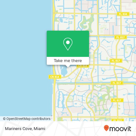 Mariners Cove map