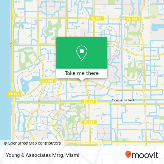 Mapa de Young & Associates Mrtg