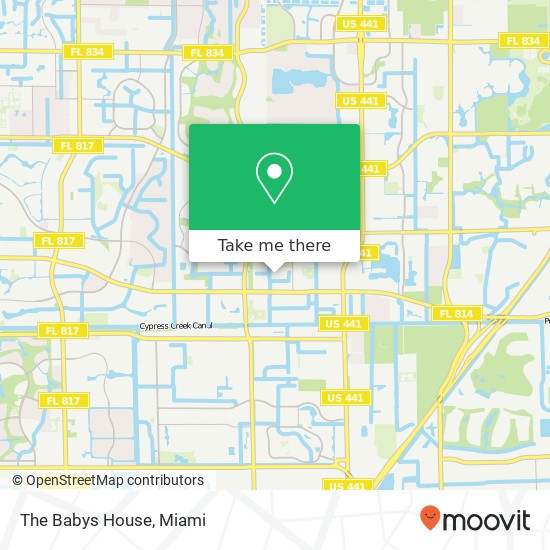 Mapa de The Babys House