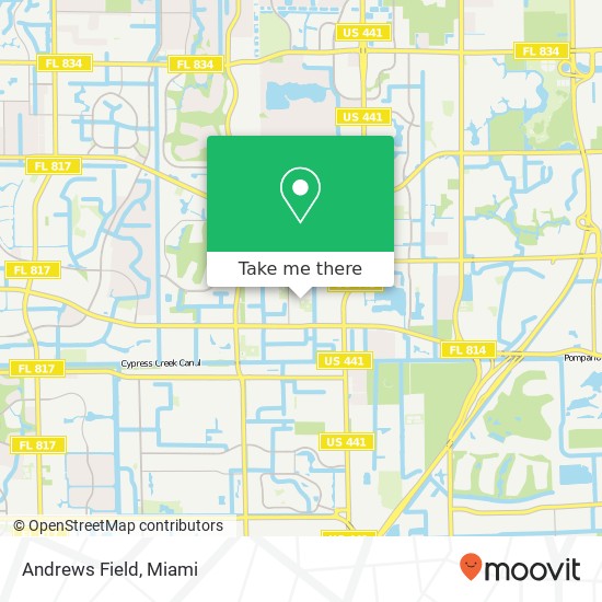 Andrews Field map