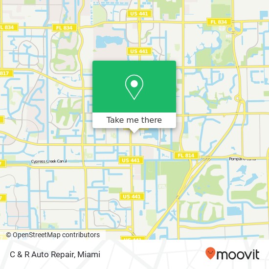 Mapa de C & R Auto Repair