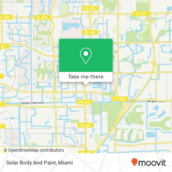 Solar Body And Paint map