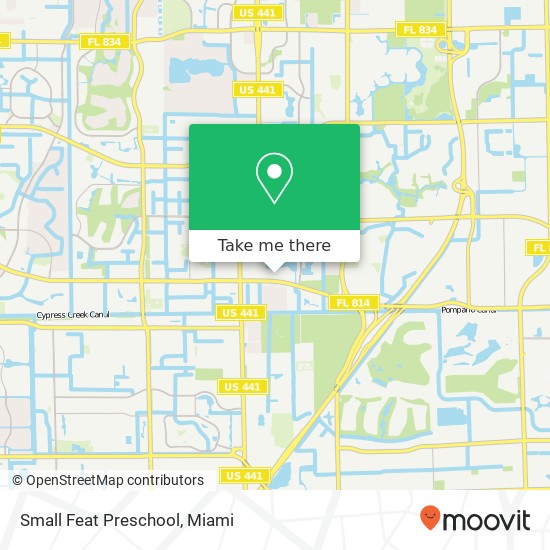 Small Feat Preschool map