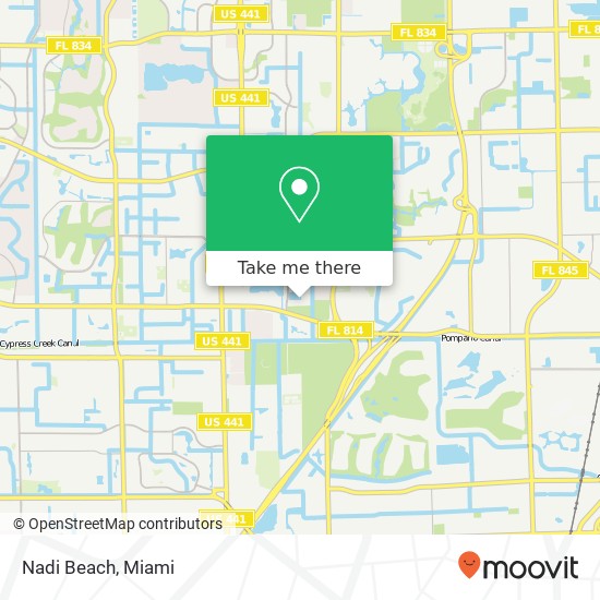 Nadi Beach map