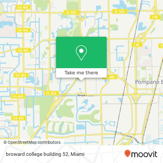 Mapa de broward college building 52