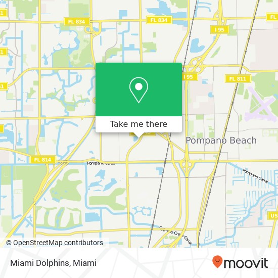 Miami Dolphins map