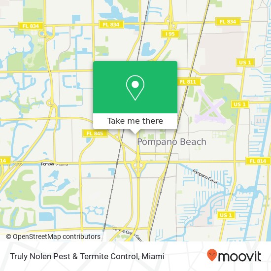 Mapa de Truly Nolen Pest & Termite Control