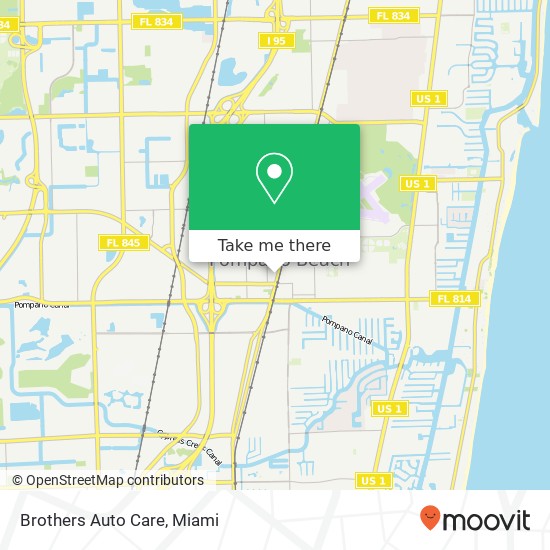 Brothers Auto Care map
