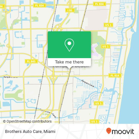 Mapa de Brothers Auto Care