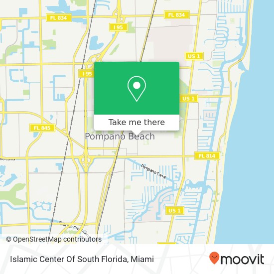 Mapa de Islamic Center Of South Florida