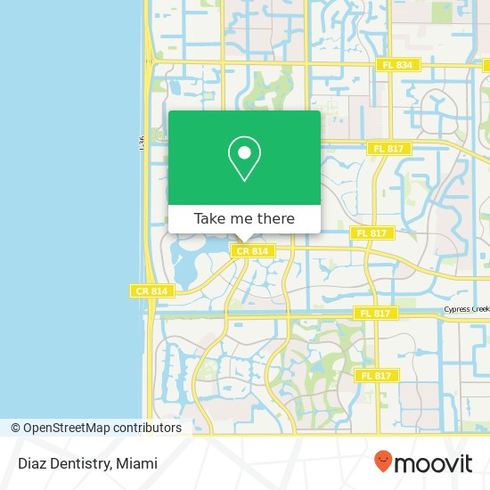 Diaz Dentistry map