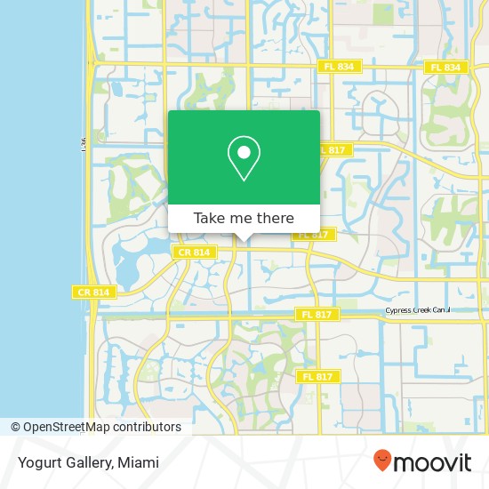 Mapa de Yogurt Gallery