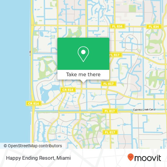 Happy Ending Resort map