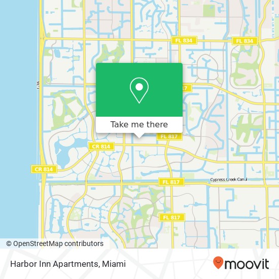 Mapa de Harbor Inn Apartments