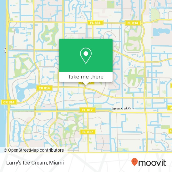Mapa de Larry's Ice Cream