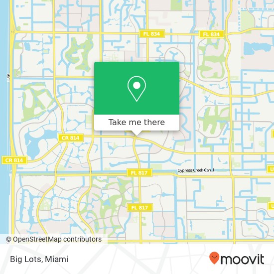 Big Lots map