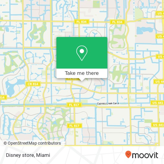 Disney store map