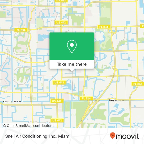 Snell Air Conditioning, Inc. map