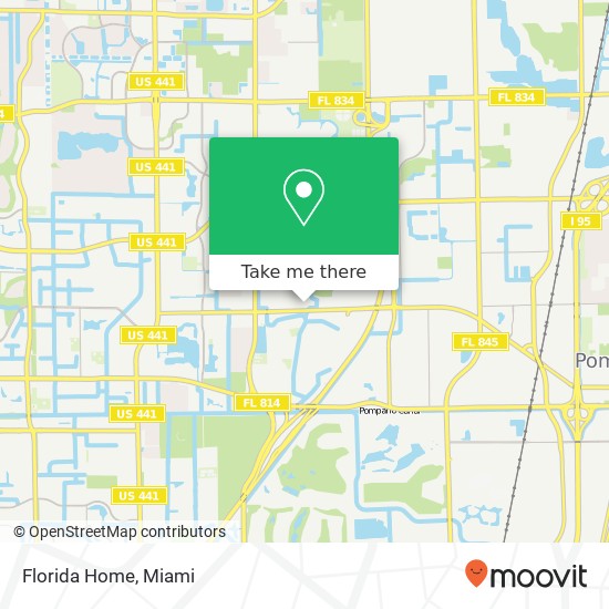Florida Home map
