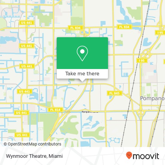 Mapa de Wynmoor Theatre